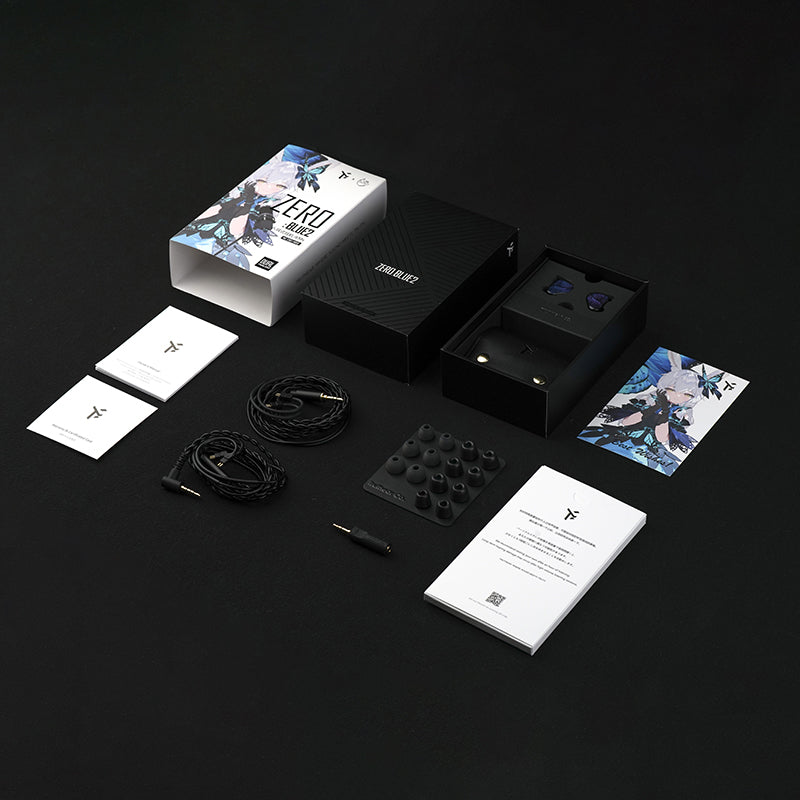 Truthear x Crinacle Zero:BLUE2 Dual Dynamic Drivers In-ear Headphone w/ Mic