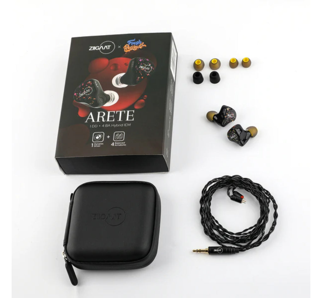 ZiiGaat x Fresh Reviews Arete 1DD + 4BA In-Ear Monitors