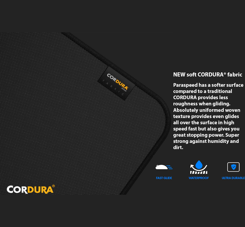 Pulsar Paraspeed V2 Mouse Pad ( High Speed)