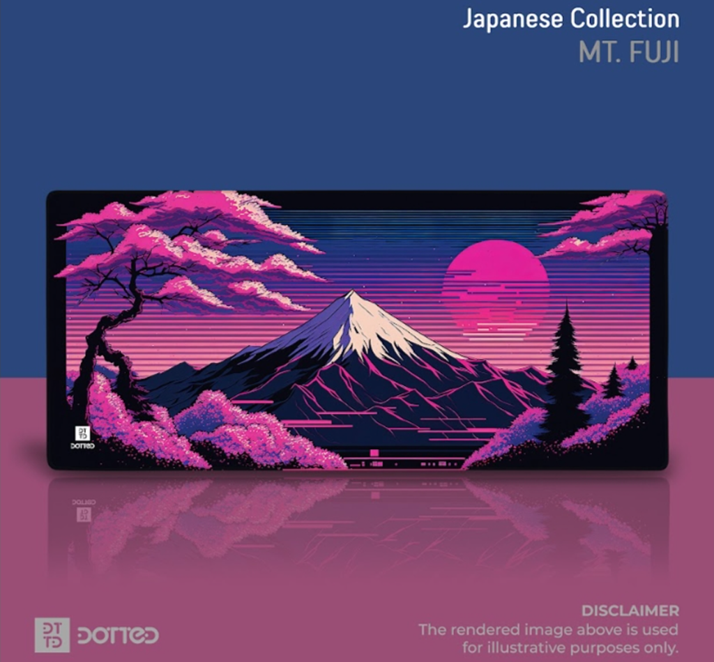 Dotted Japanese Deskpad