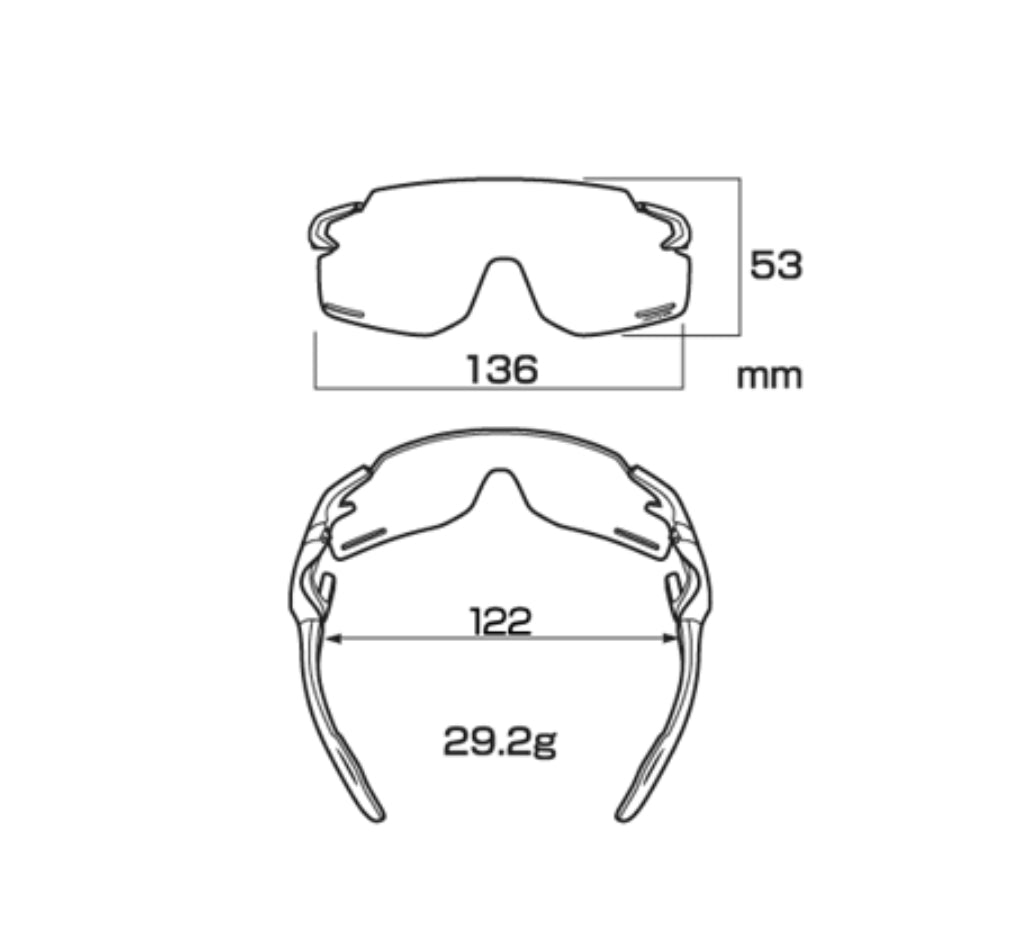AIirfly AF-301BK Photochromic Performance Eyewear