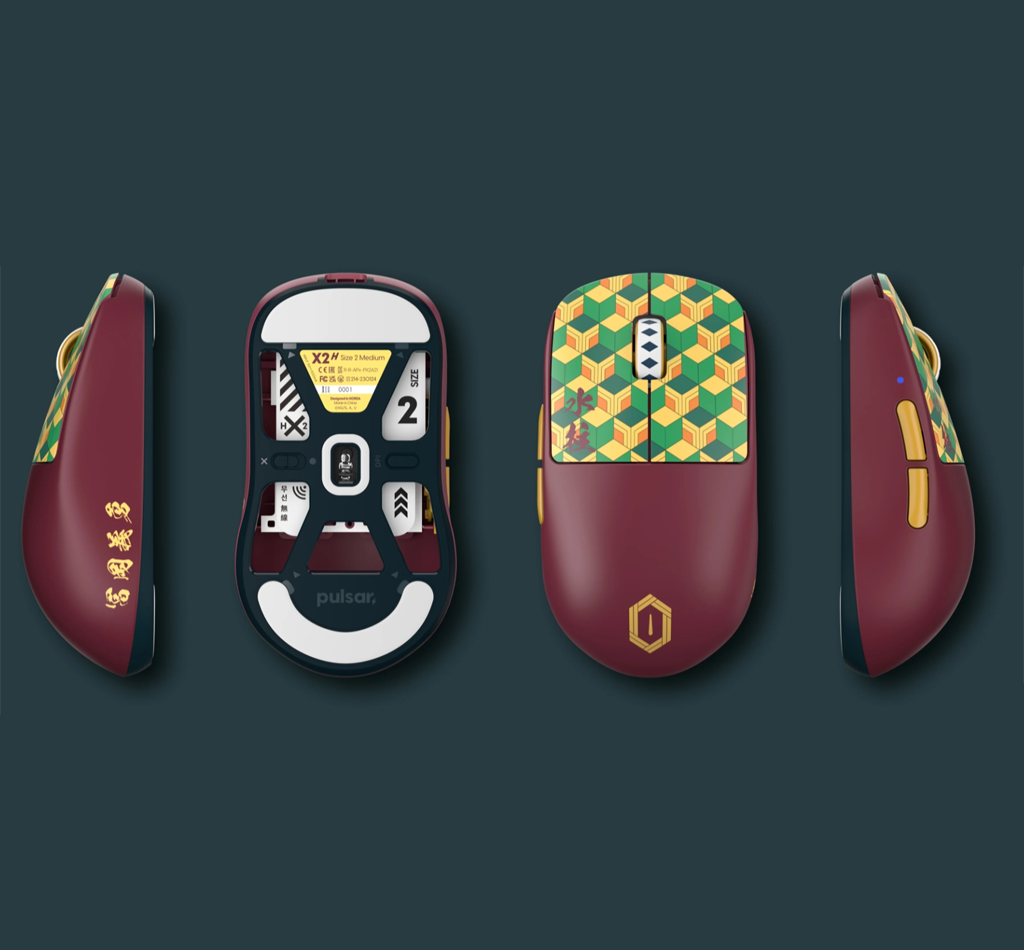 Pulsar x Demon Slayer X2H Medium Wireless Gaming Mouse