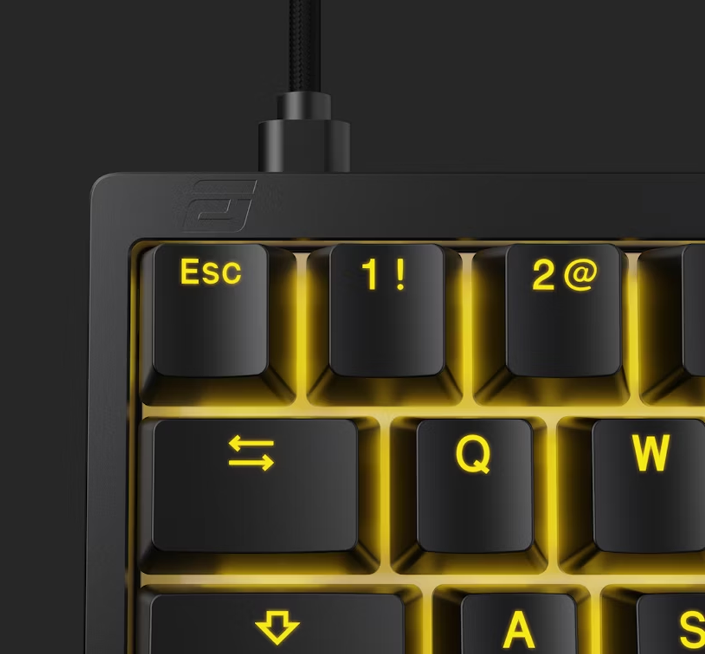 Endgame Gear KB65HE Hall Effect/Rapid Trigger Aluminum Gaming Keyboard - Gateron - ANSI US