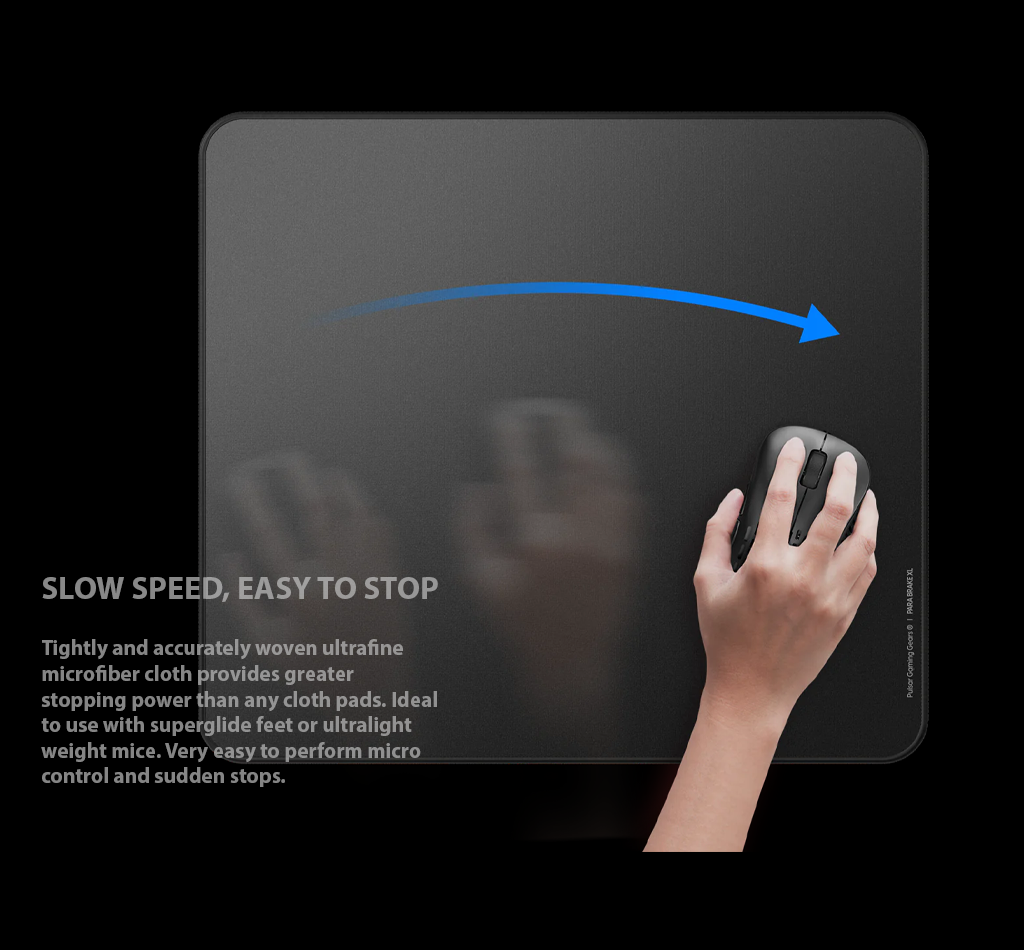 Pulsar Parabrake V2 Mouse Pad (Slow Speed)