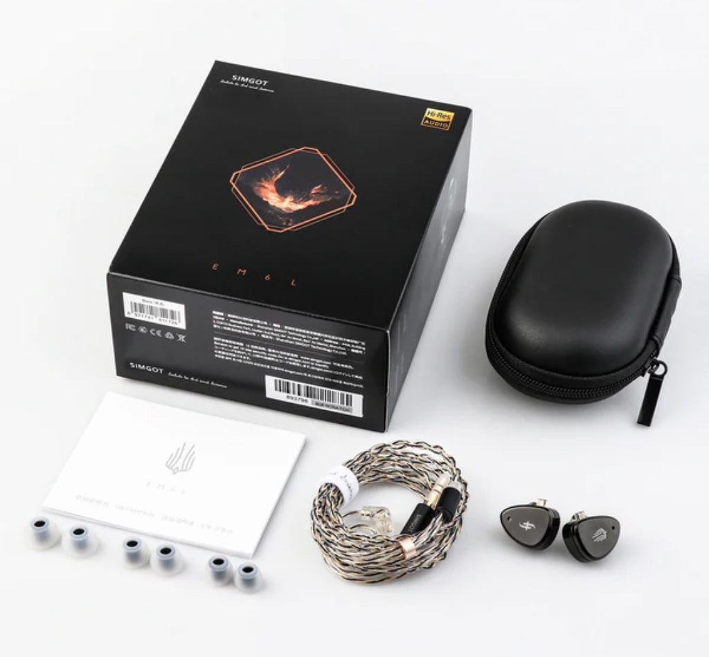 Simgot EM6L 1DD + 4BA Hybrid Driver In-ear Monitor