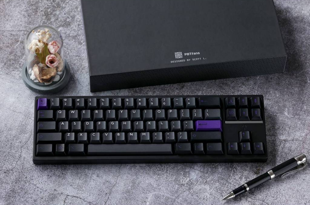 Kbdfans Pbtfans Purpolch R2 Keycaps