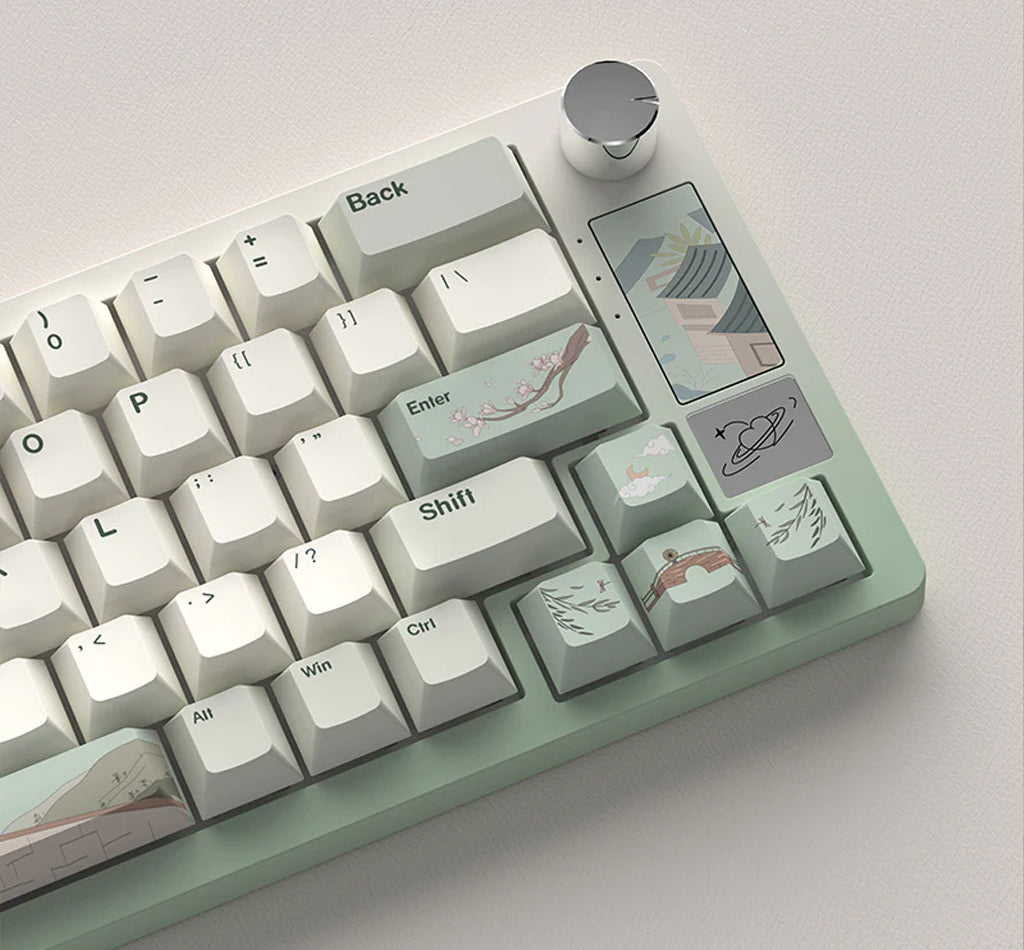 Yunzii Spring Tea Cherry Profile Keycap Set