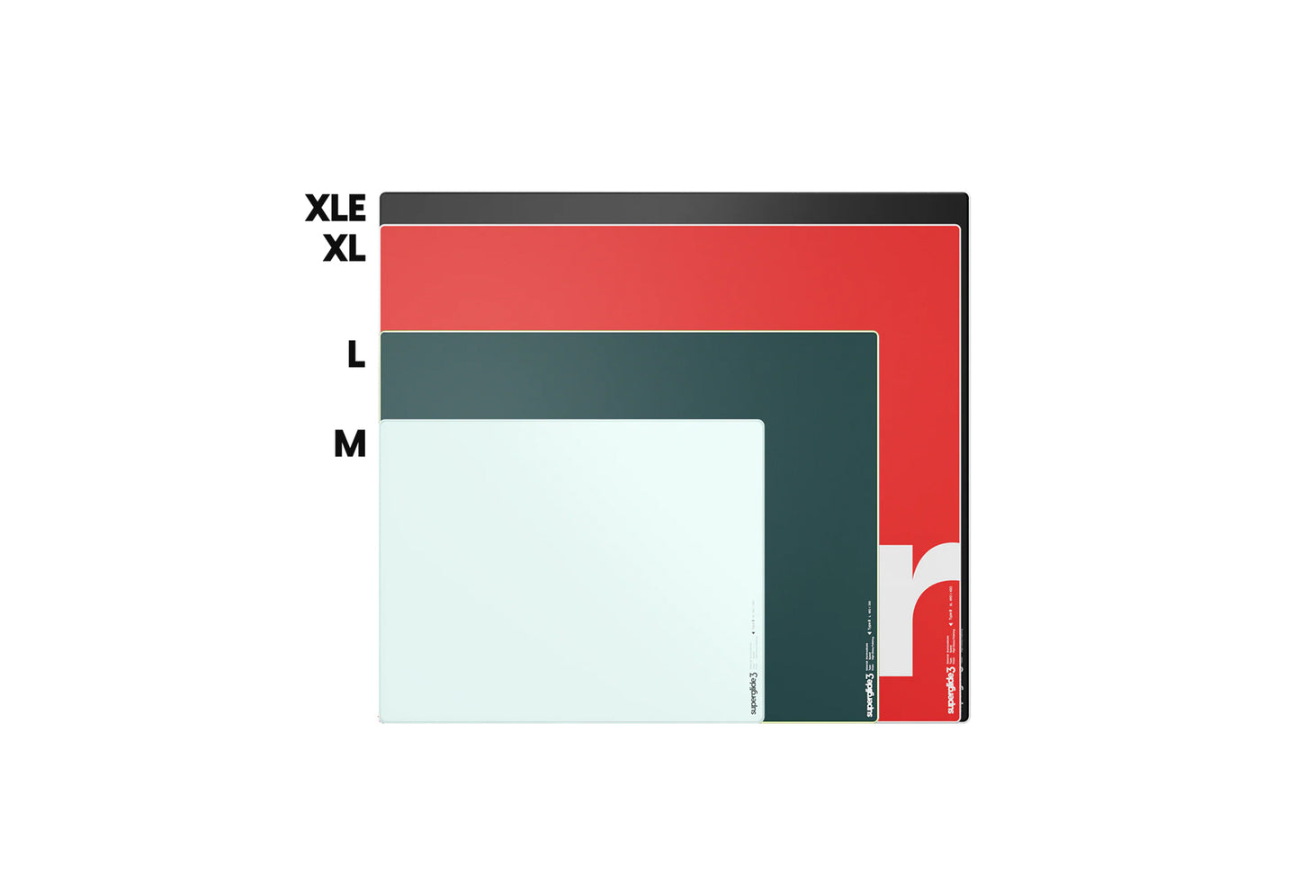 PULSAR Superglide3 Glass Mousepad XLE - Type S
