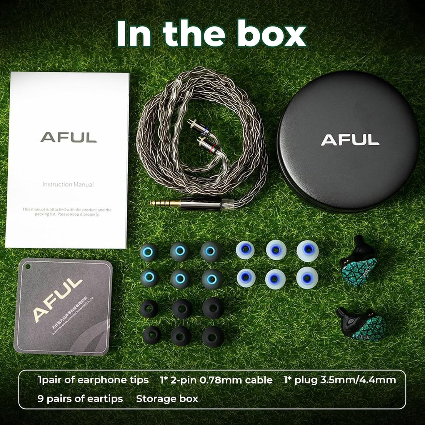 AFUL Performer 5+2 / Performer 7 2DD+4BA+1Micro Planar In-Ear Earphone