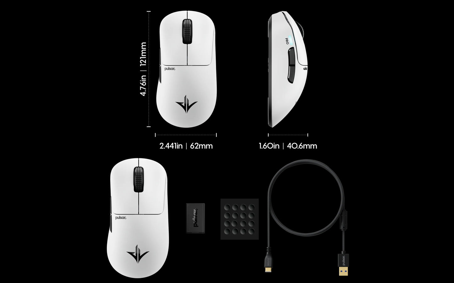 Pulsar Pro Series JV-X Wireless Gaming Mouse
