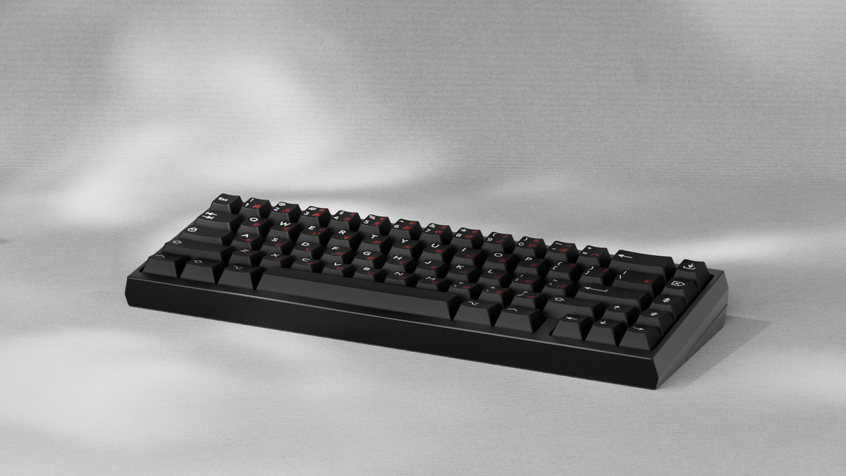 Kbdfans PBTfans Crosshair Base Kit Keycaps