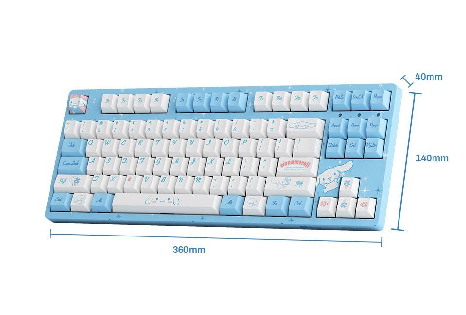 Akko x Cinnamoroll Classic 3087 Limited Edition Keyboard