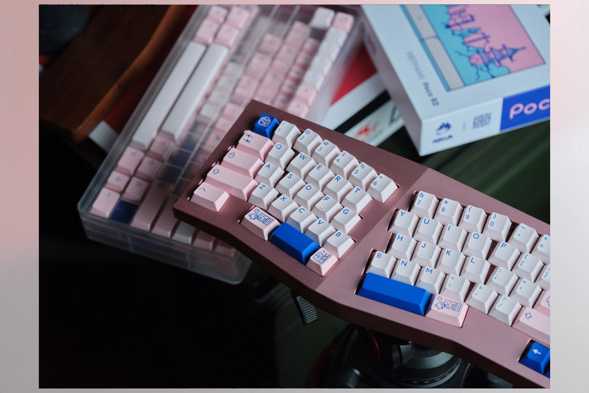 Kbdfans PBTfans Poco R2 Cherry Profile Keycaps