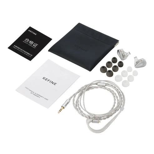 KEFINE Loric PU + Titanium Composite Diaphragm In-Ear Monitor (with MIC)