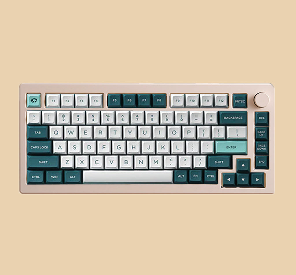 Akko Mod007b-HE Cream White + Cream Yellow Magnetic Switch Keyboard