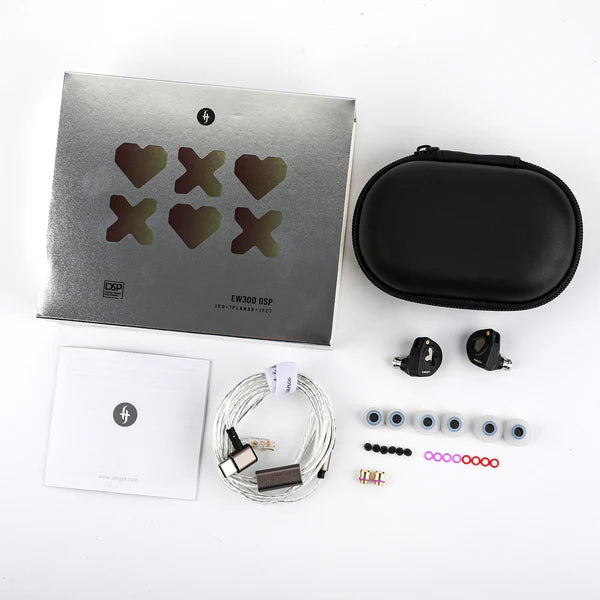 Simgot EW300 1DD+1Planar+1PZT Tribrid Driver IEMs