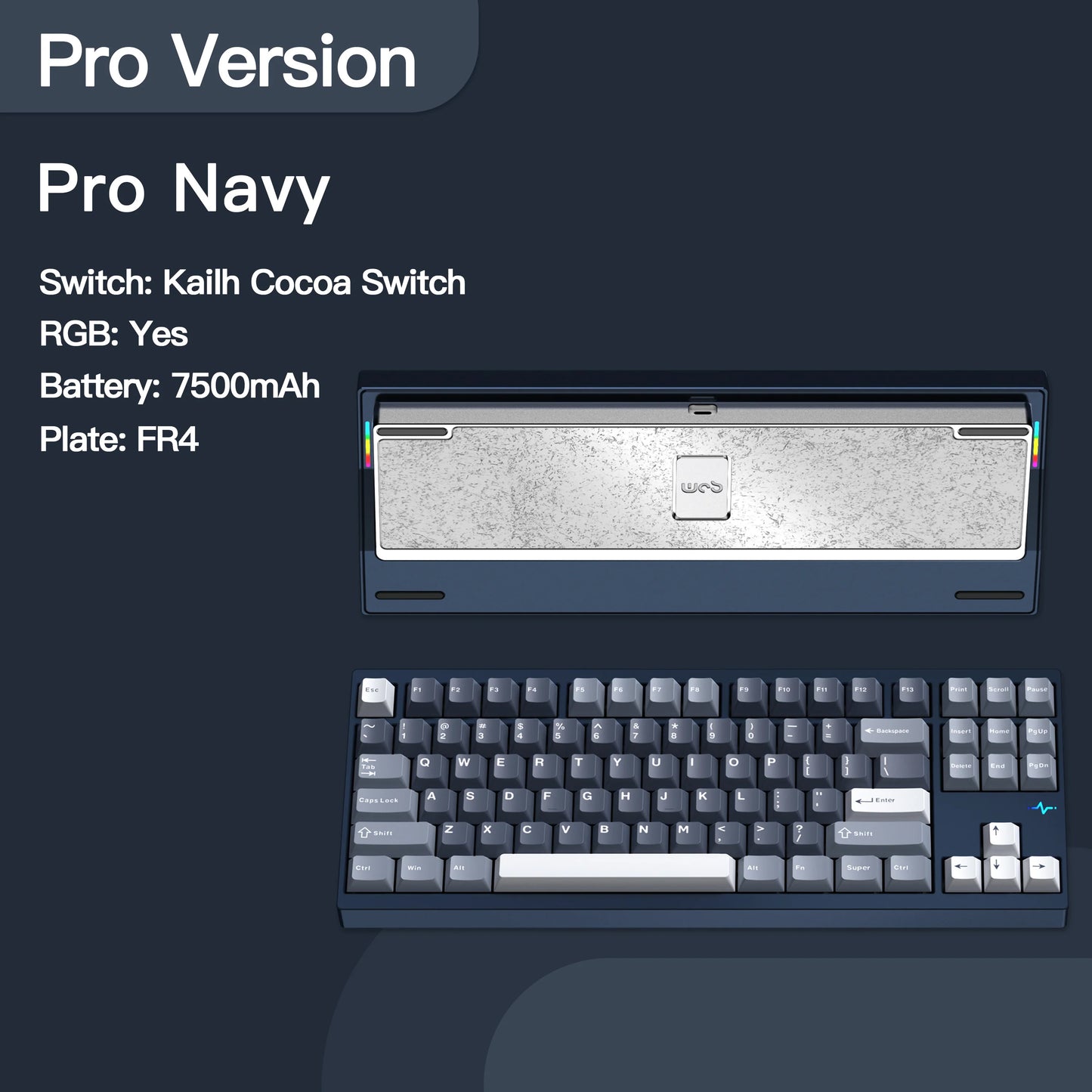 Wobkey Crush 80 Reboot Pro Wireless Keyboard