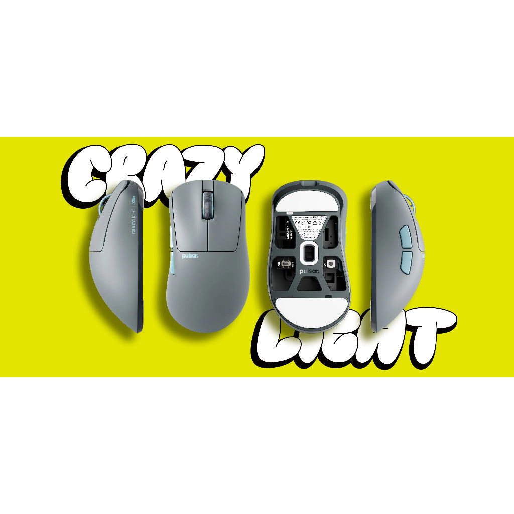 Pulsar Xlite V4 CrazyLight Mini Wireless Gaming Mouse