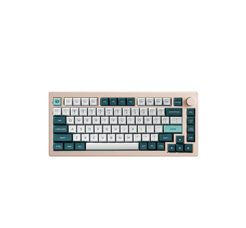 Akko Mod007b-HE Cream White + Cream Yellow Magnetic Switch Keyboard