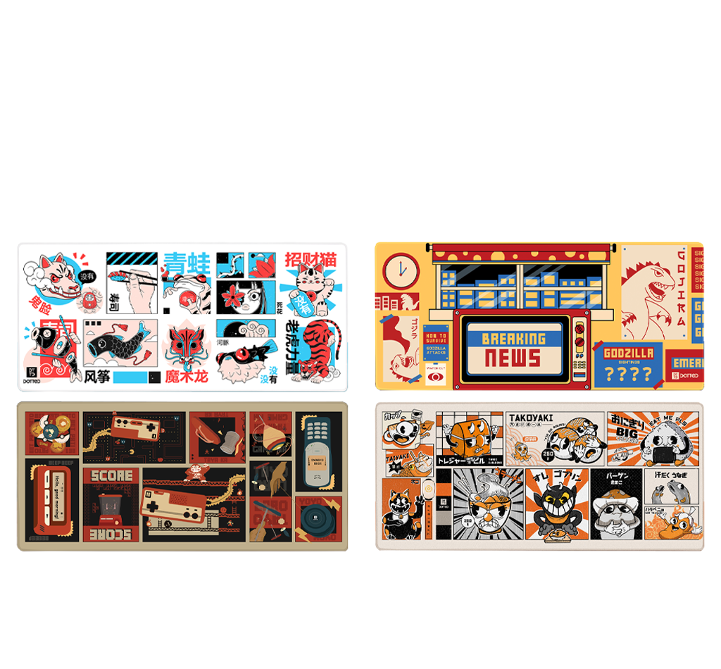 Dotted Comic Deskpad