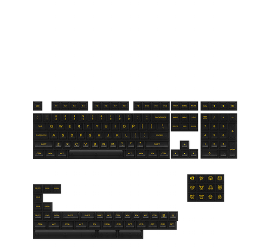 AKKO ASA Clear Keycaps Set (155-Key)