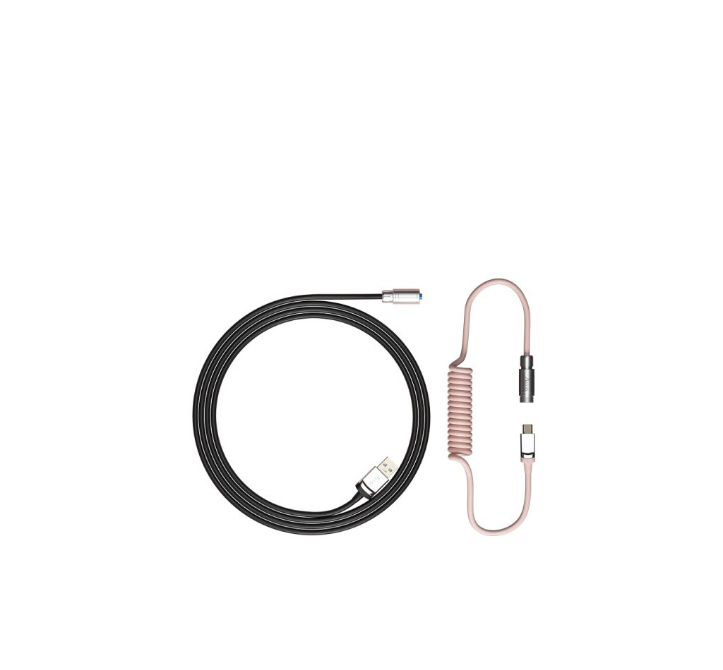 AKKO Coiled Aviator Cable