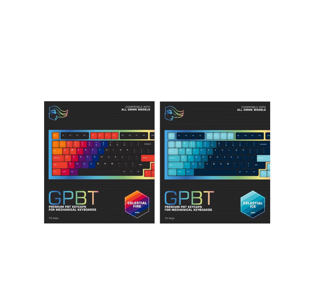Glorious Gpbt Celestial Keycaps