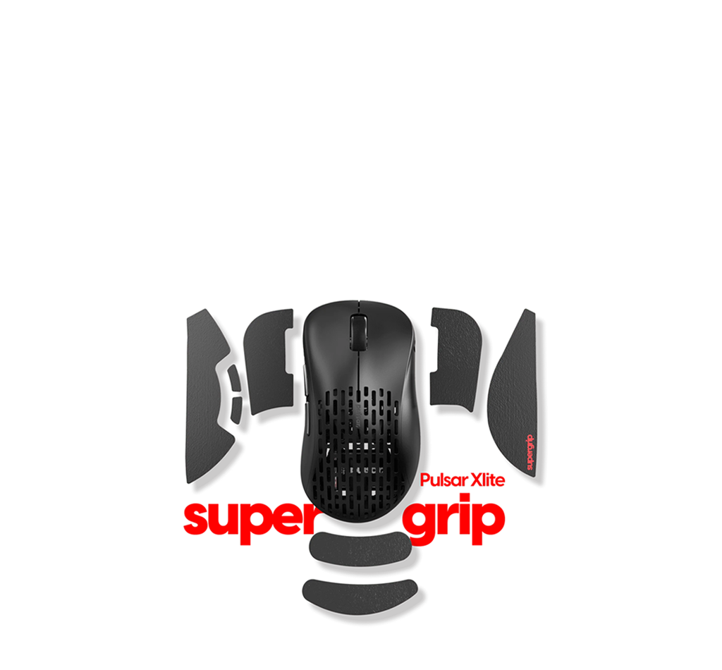 Pulsar Gaming Gears Supergrip – Bandes Antidérapantes X2 Mini – Grip Souris Gaming Japonais