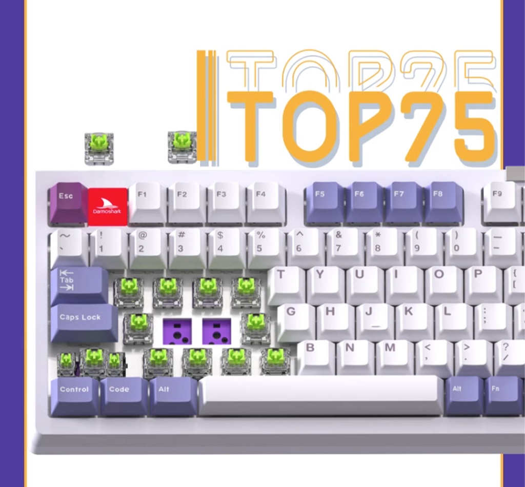DARMOSHARK Top75 Mechanical Keyboard