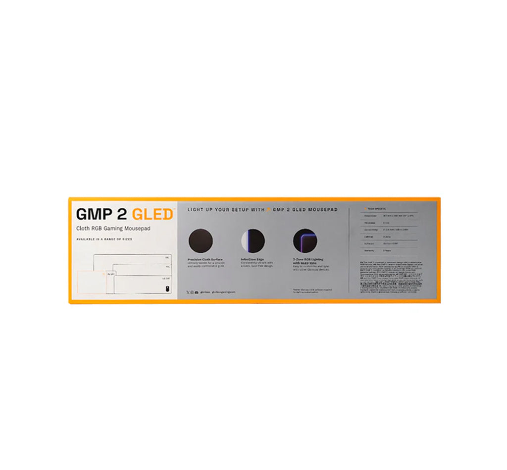Glorious GMP 2 GLED RGB Cloth Gaming Mousepad