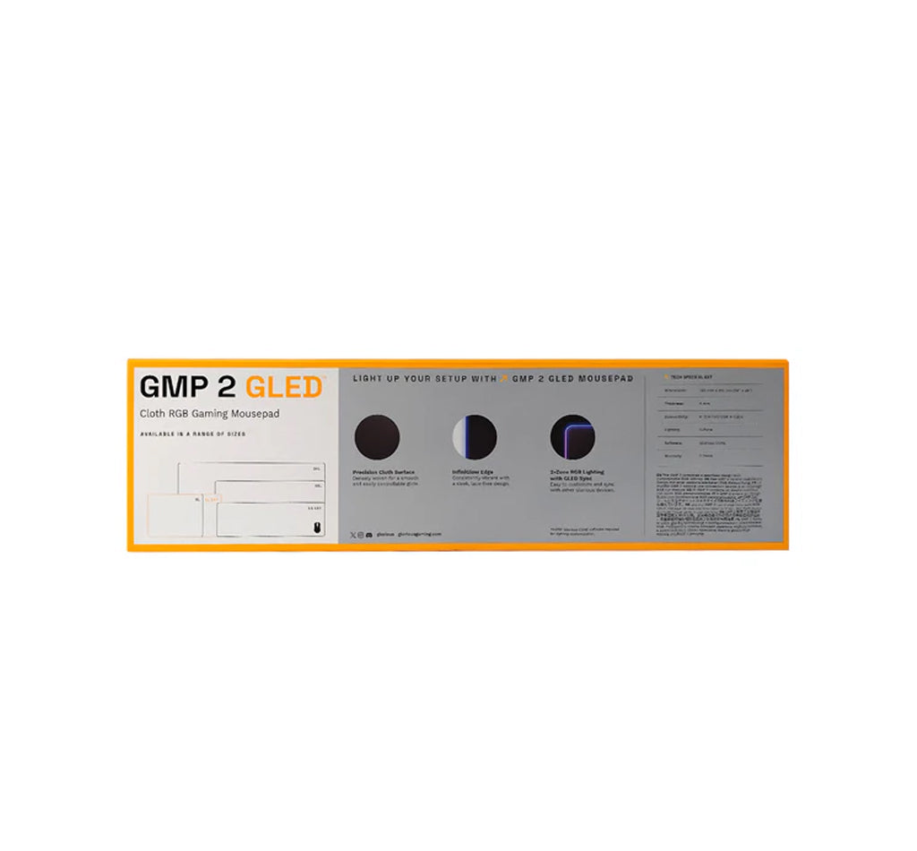Glorious GMP 2 GLED RGB Cloth Gaming Mousepad