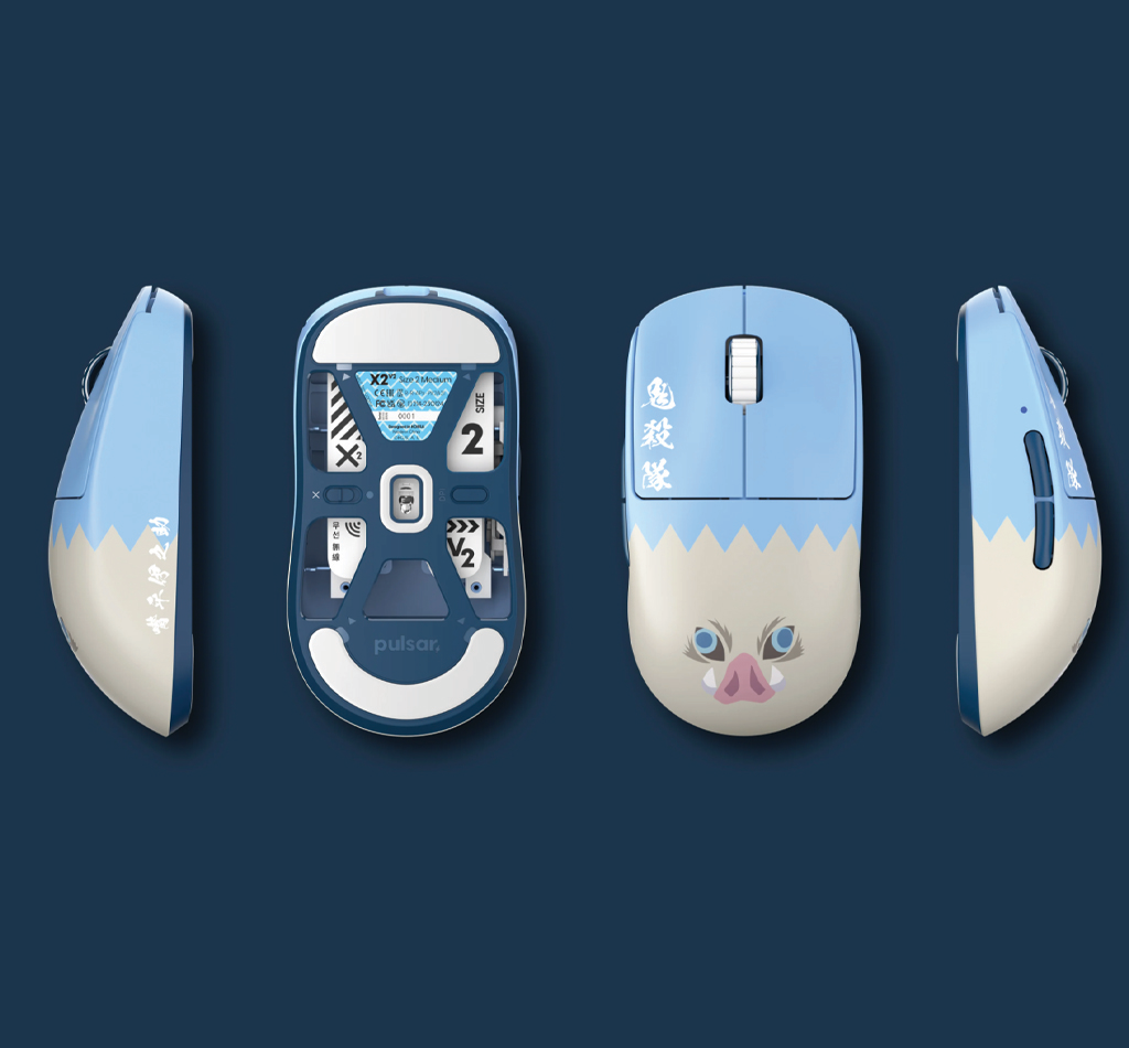 Pulsar x Demon Slayer X2V2 Medium Wireless Gaming Mouse