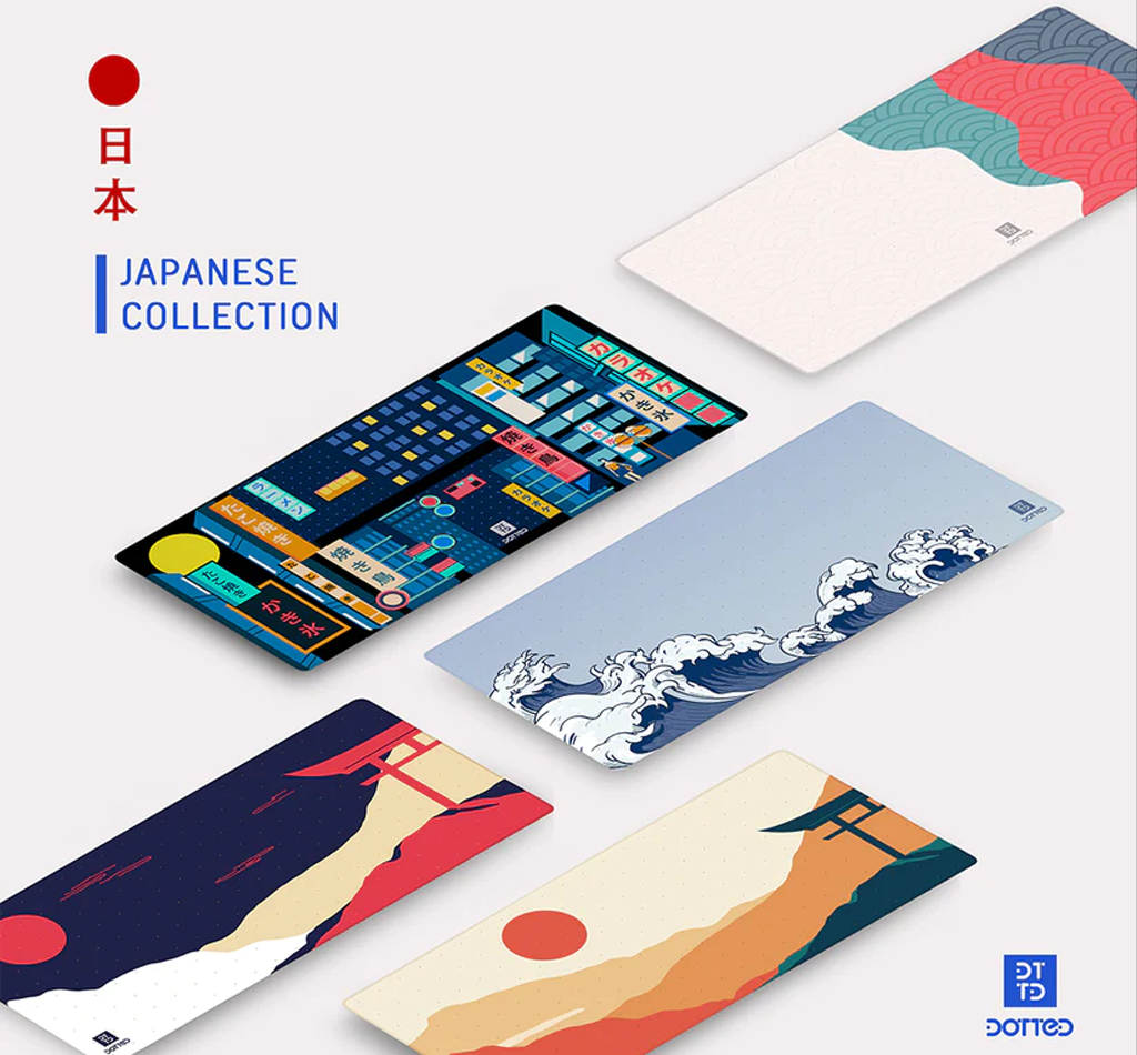 Dotted Japanese Deskpad