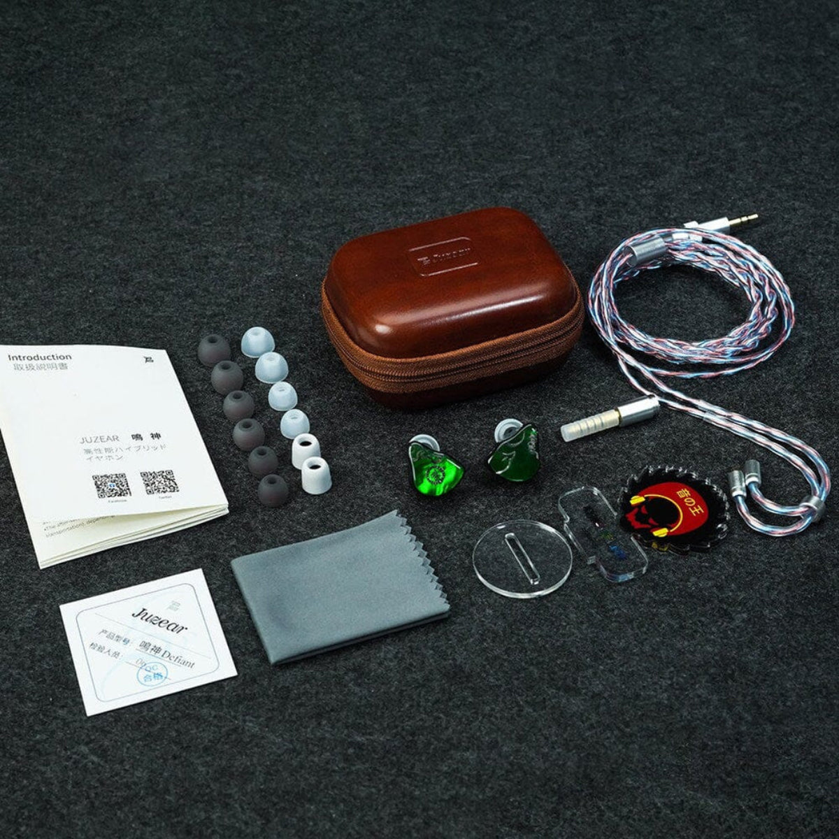 JUZEAR x Z Reviews Defiant 1DD +3BA Hybrid IEMs