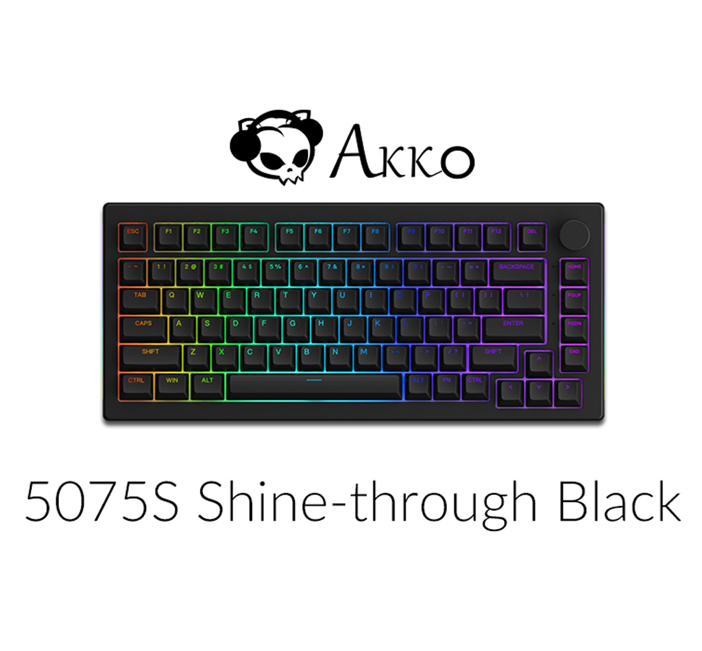 AKKO 5075S Shine-Through Keyboard – Rotoboxph