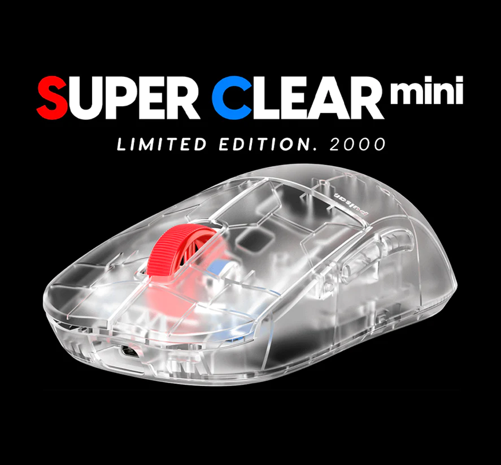 PULSAR X2 GAMING MOUSE SUPER CLEAR EDITION [MINI]