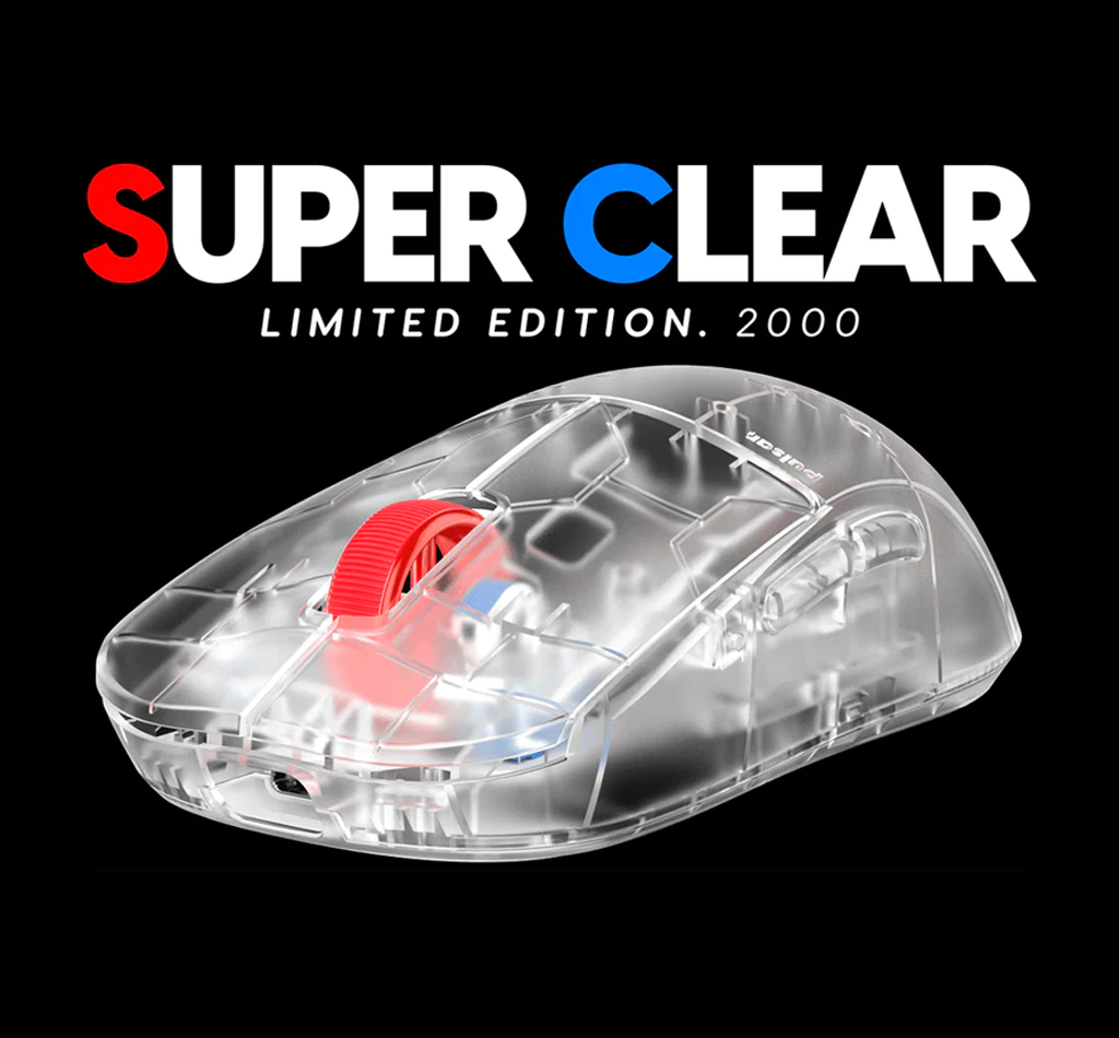 Pulsar X2 Wireless Gaming Mouse Super Clear Edition [Medium]
