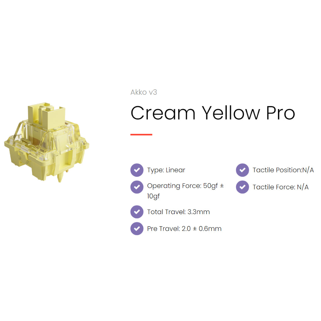 AKKO V3 Pro Switch (45 pcs) per box