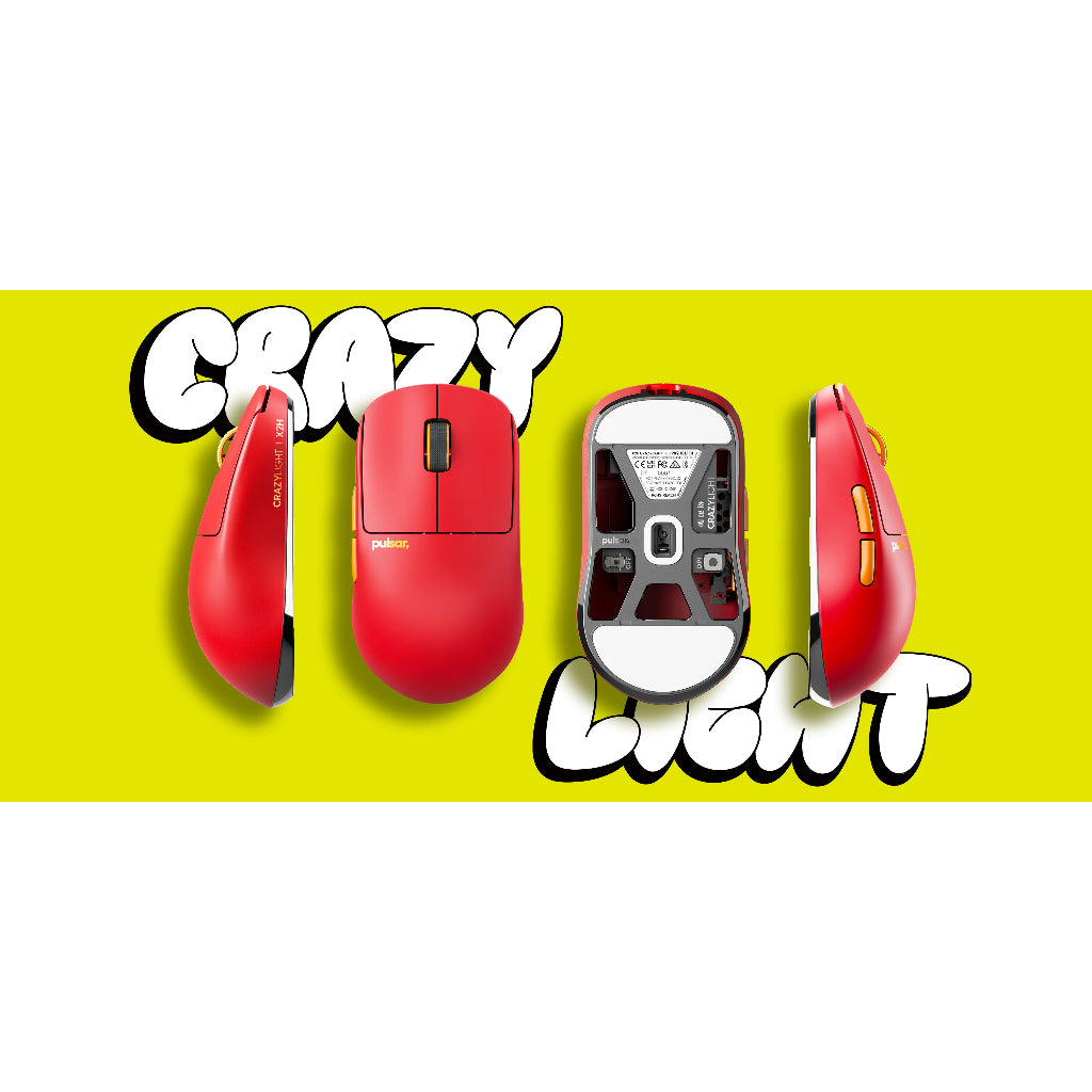 Pulsar X2H CrazyLight Mini Wireless Gaming Mouse