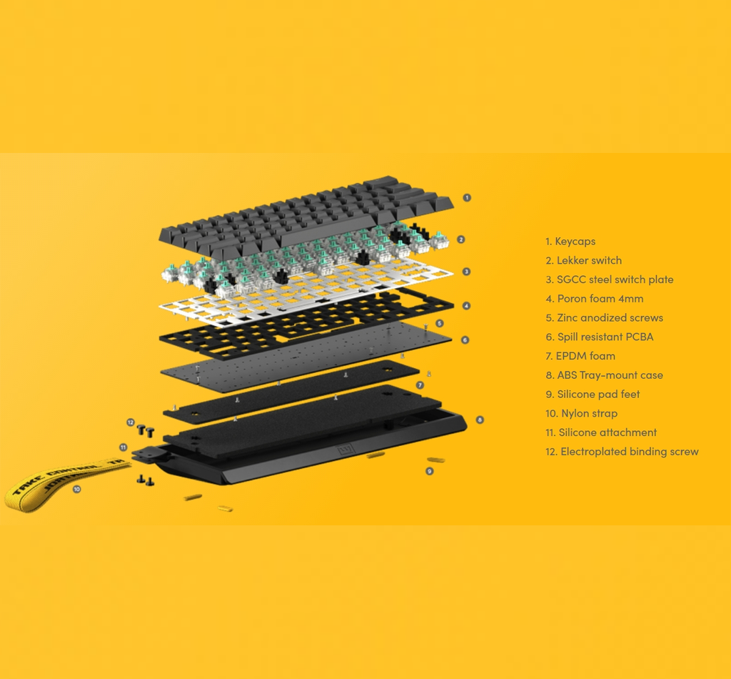 Wooting 60He+ keyboard