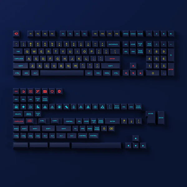 Akko Starry Night Keycap Set