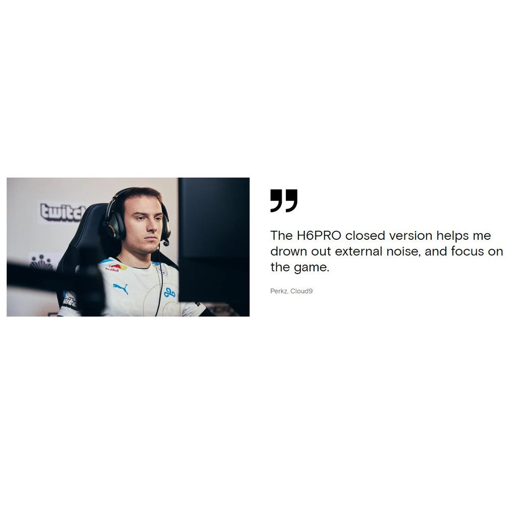 Epos H6pro Closed Acoustic Gaming Headset