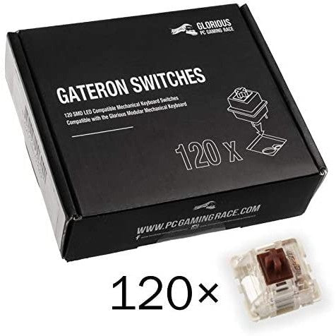 Glorious Gateron Mechanical Switches Box of 120pcs