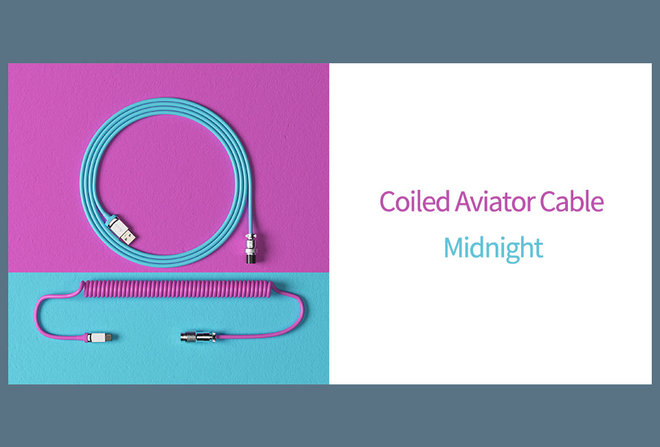 AKKO Coiled Aviator Cable