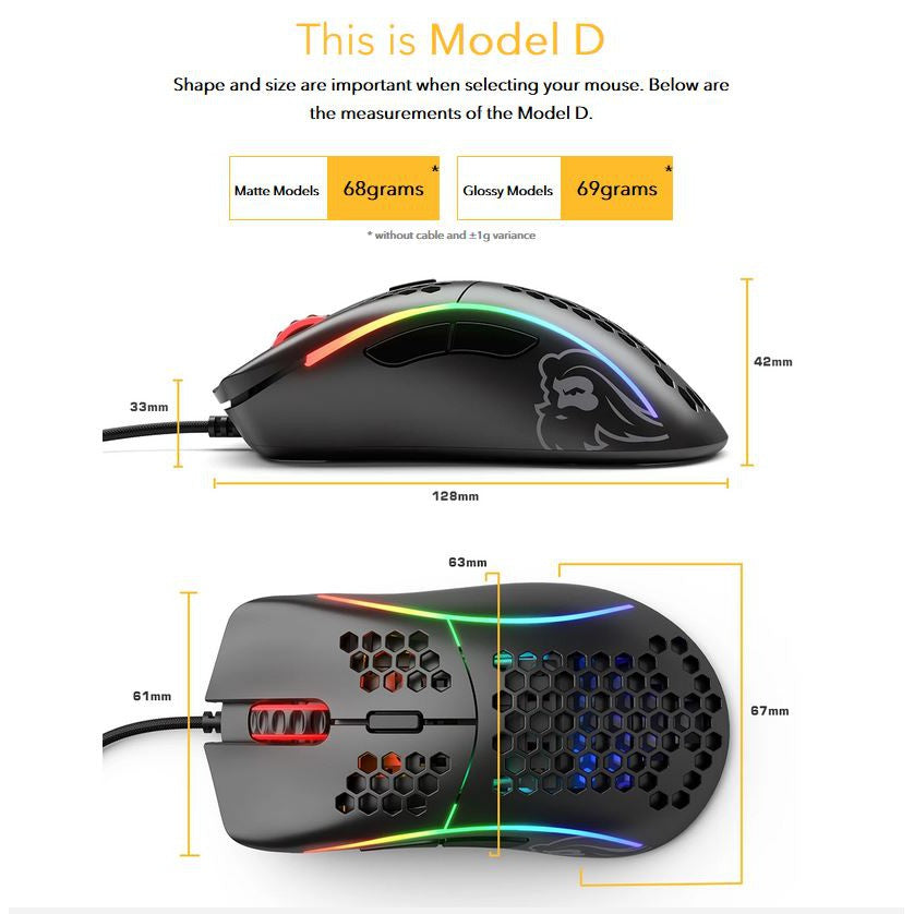 GLORIOUS MODEL D MOUSE