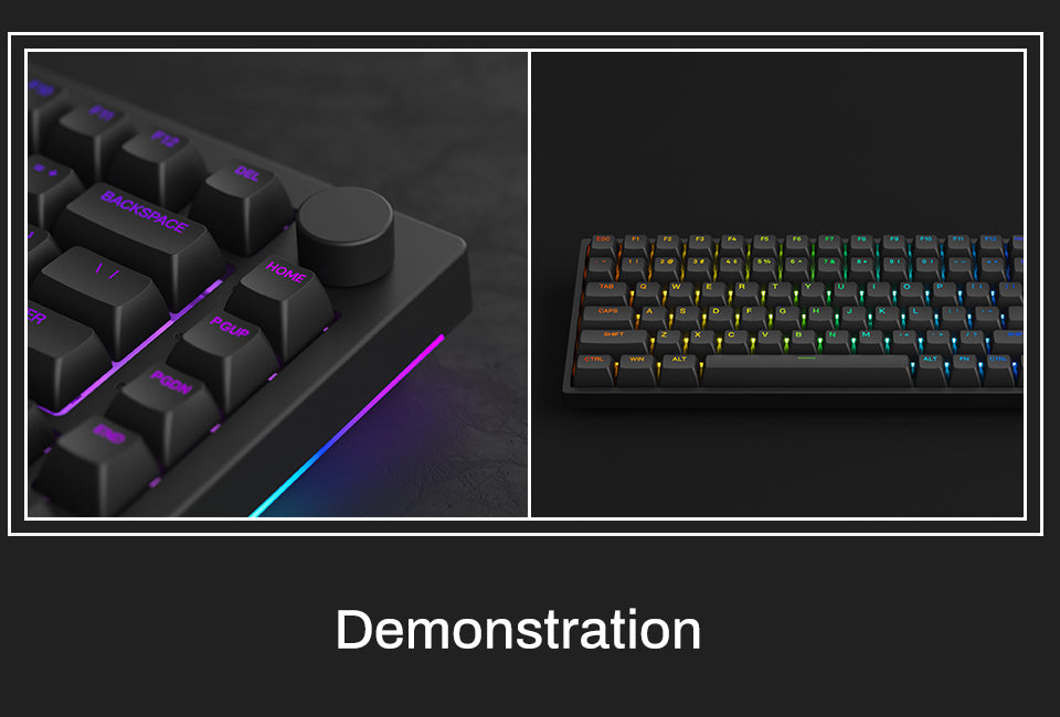 Akko ASA Shine-Through Keycap Set