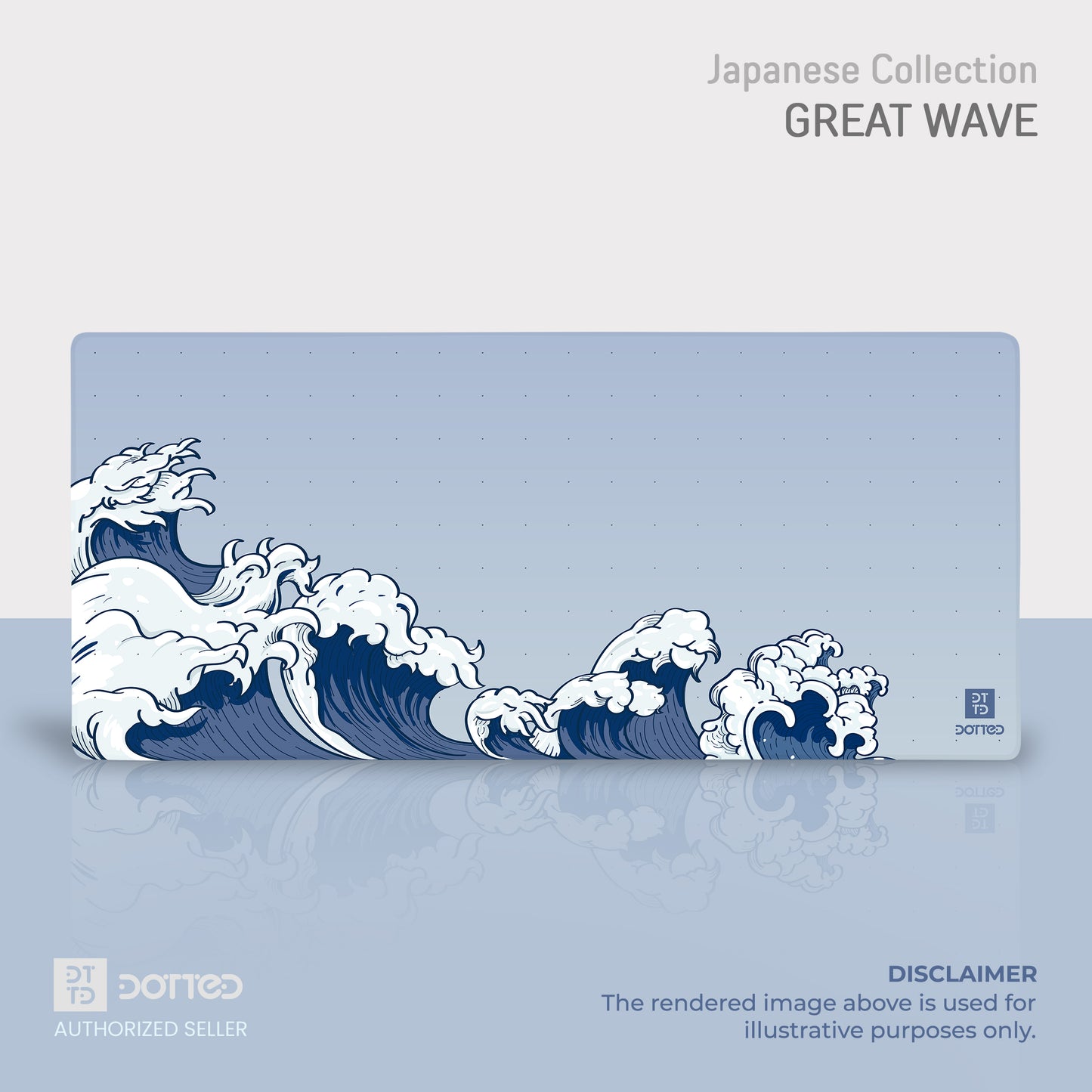 Dotted Japanese Deskpad