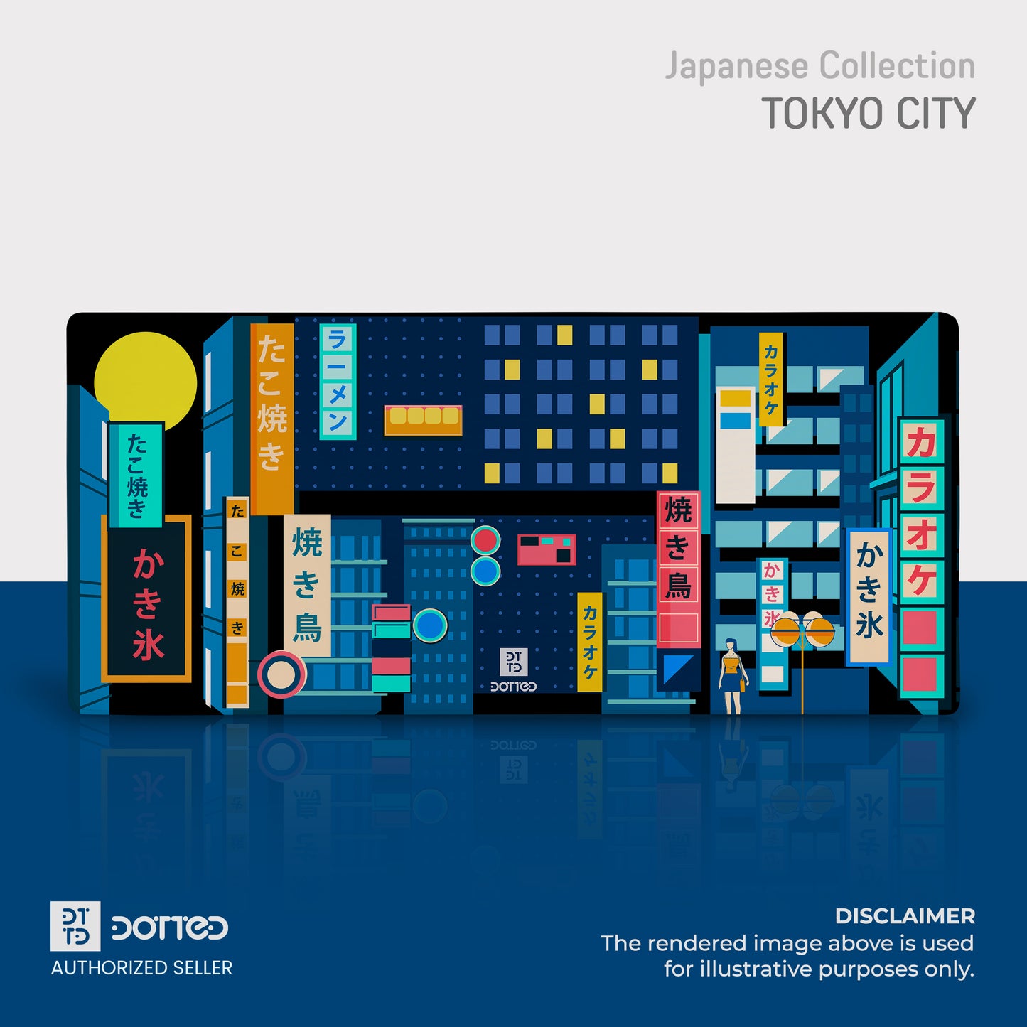 Dotted Japanese Deskpad