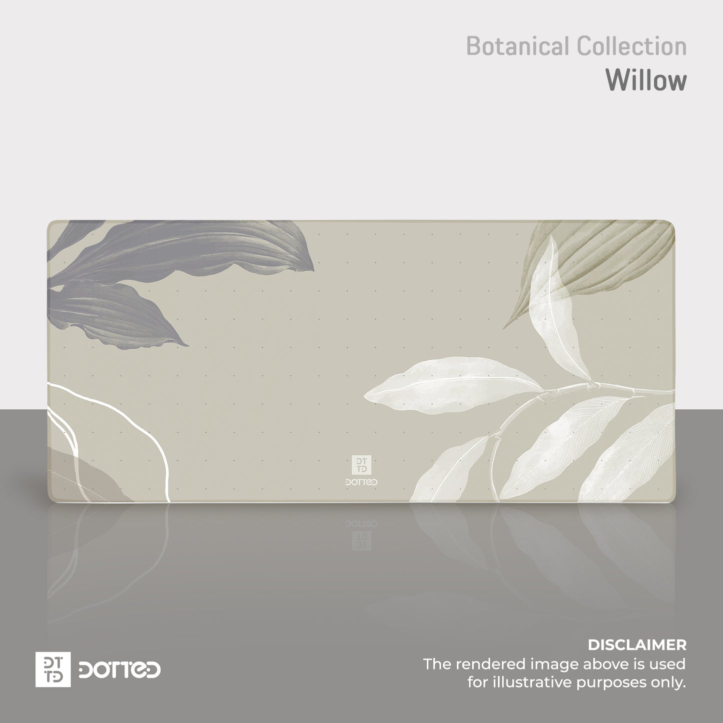 Dotted Botanical Deskpad