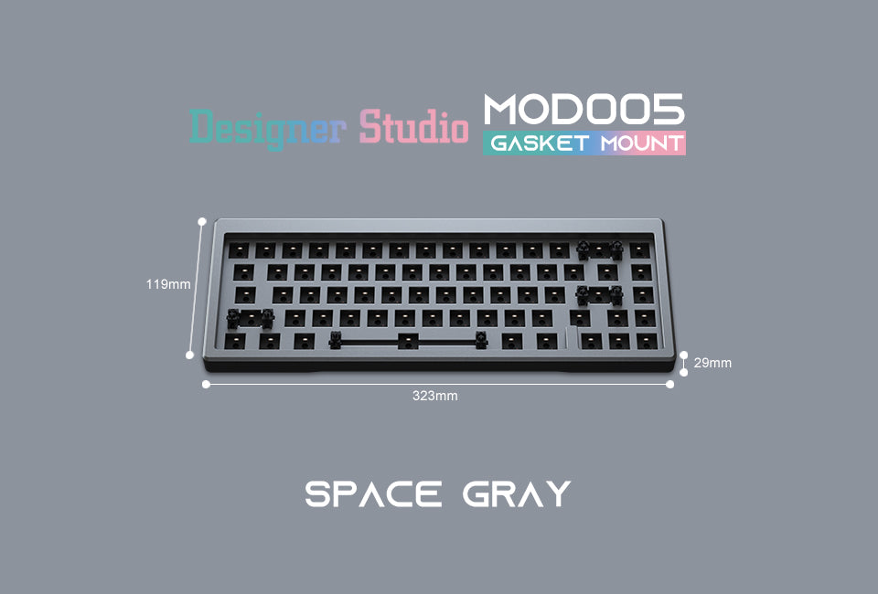 Akko Mod 005 65% Aluminum Gasket DIY Kit